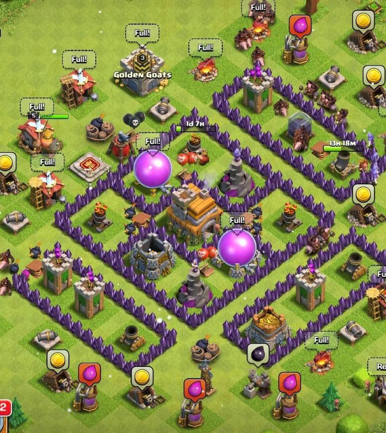 best farming base for th7 anti everything