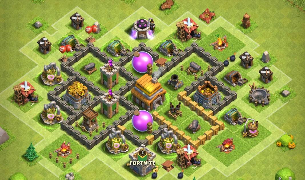 best th5 farming base with copy link