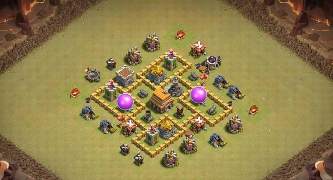 best th5 war base with copy link