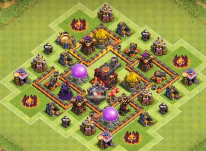 best town hall 5 farming base