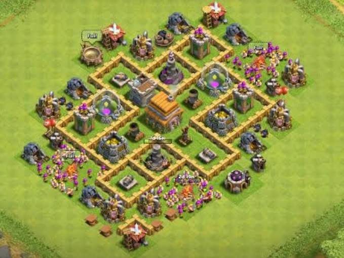 coc th5 farming base link