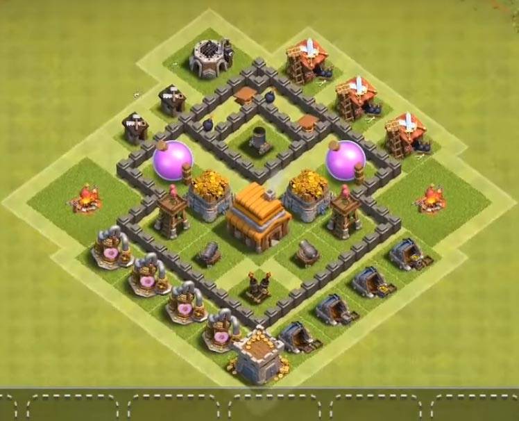 good level 4 base design link