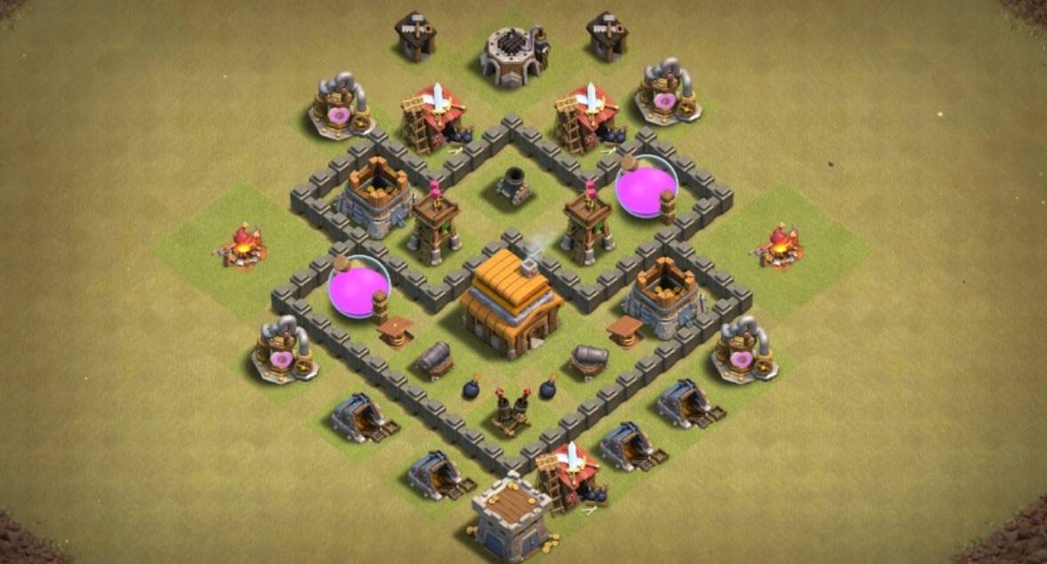 good th4 war base download