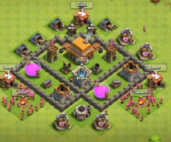 good town hall 4 base link