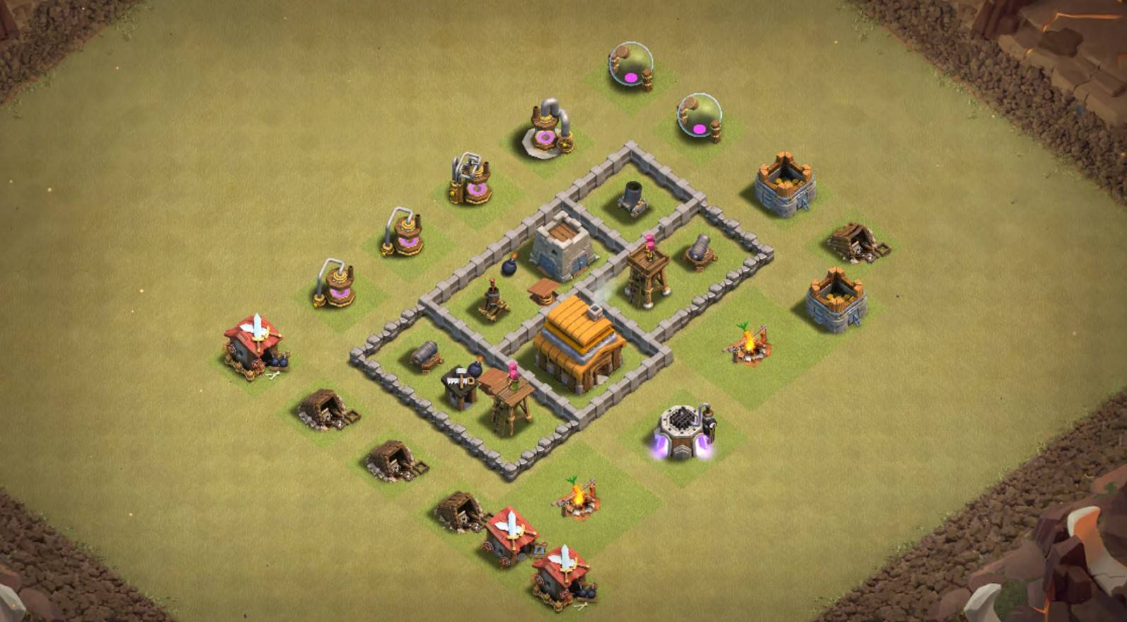 insane th4 base