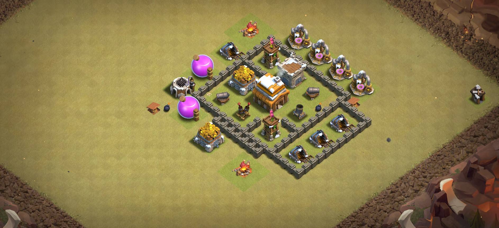 professional th4 base