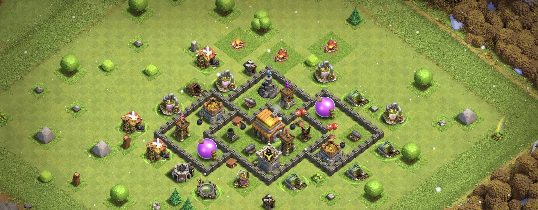 professional th5 farming base