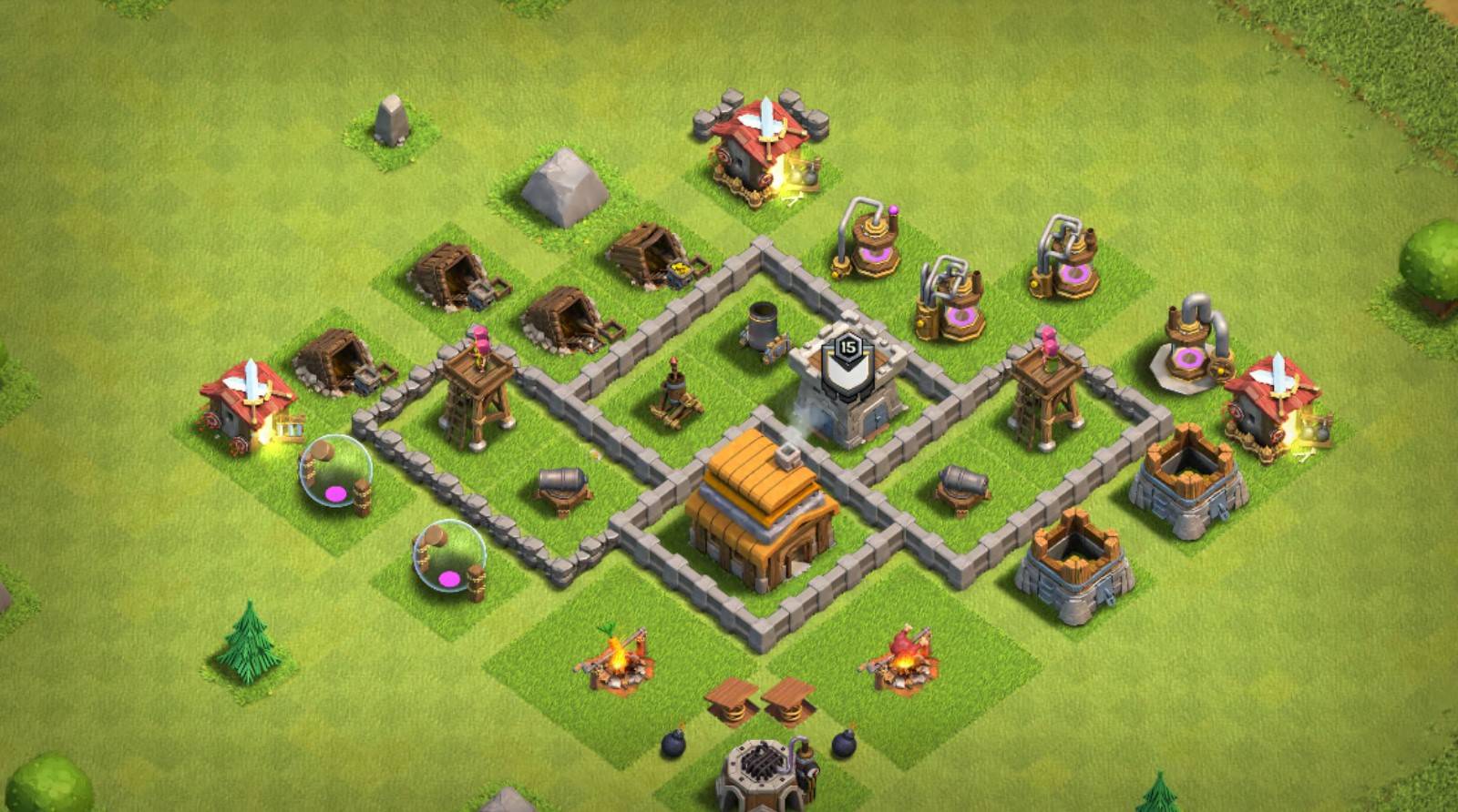 th4 war base link anti 2 star