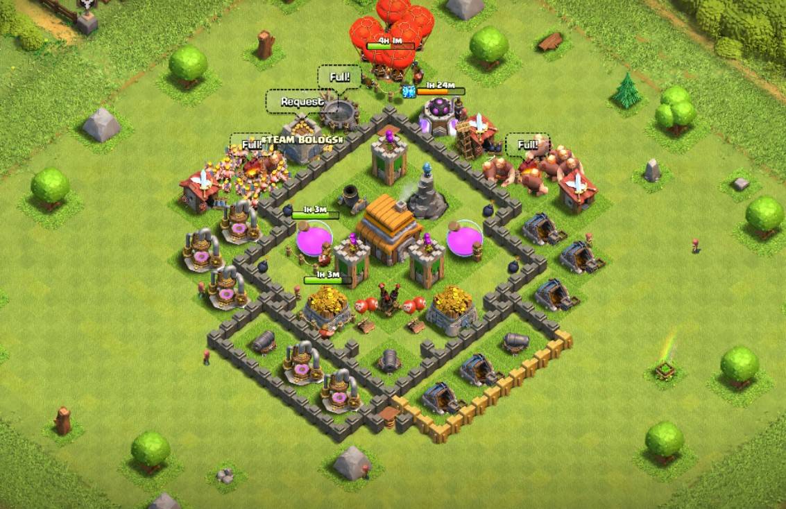 th5 farming base anti loot