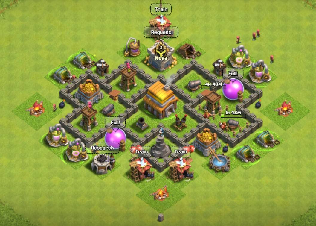 th5 town hall base