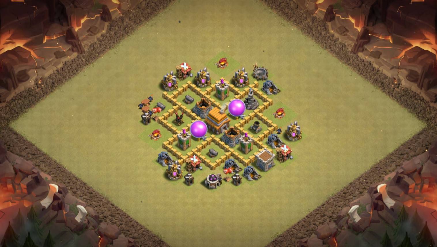 th5 war base spread out
