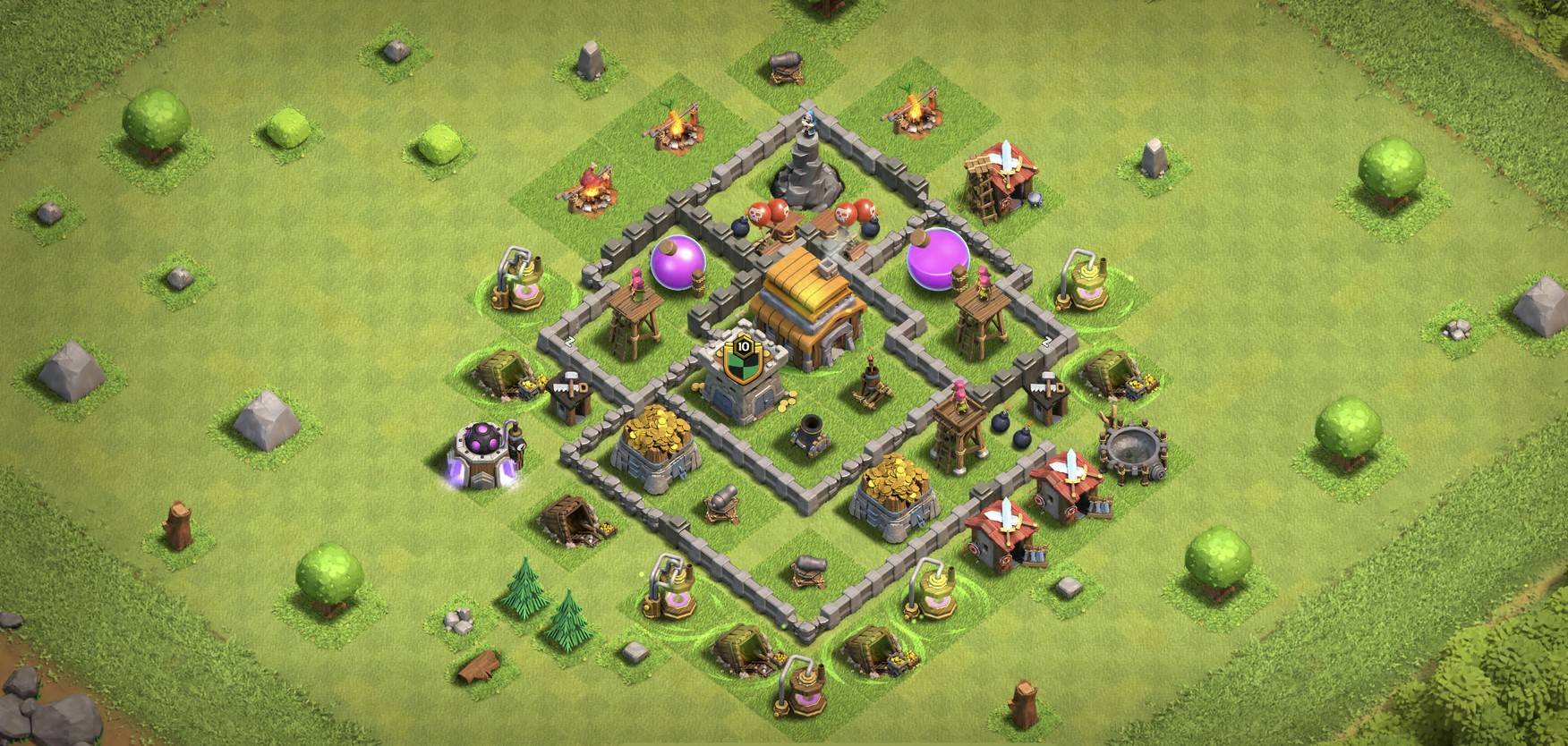 the best town hall 5 base