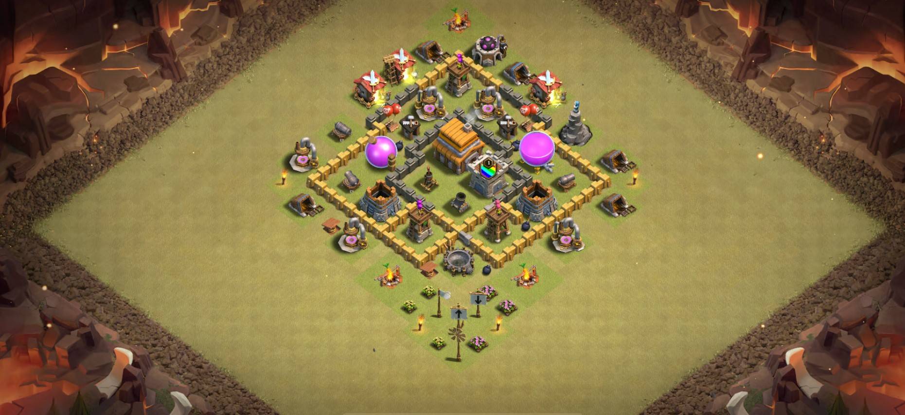 town hall 5 farming base copy link