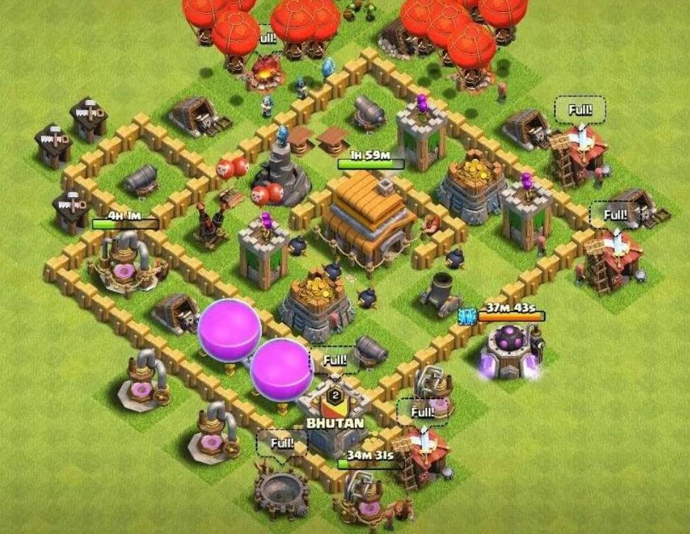 unbeatable th5 farming base anti 3 star