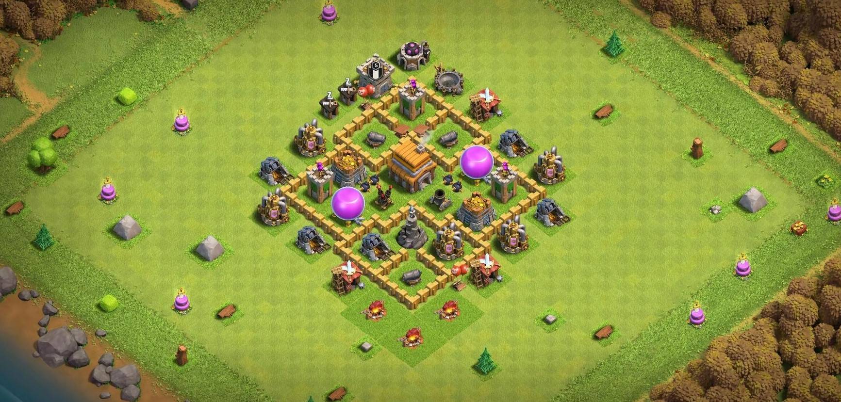 unbeatable th5 farming base anti everything