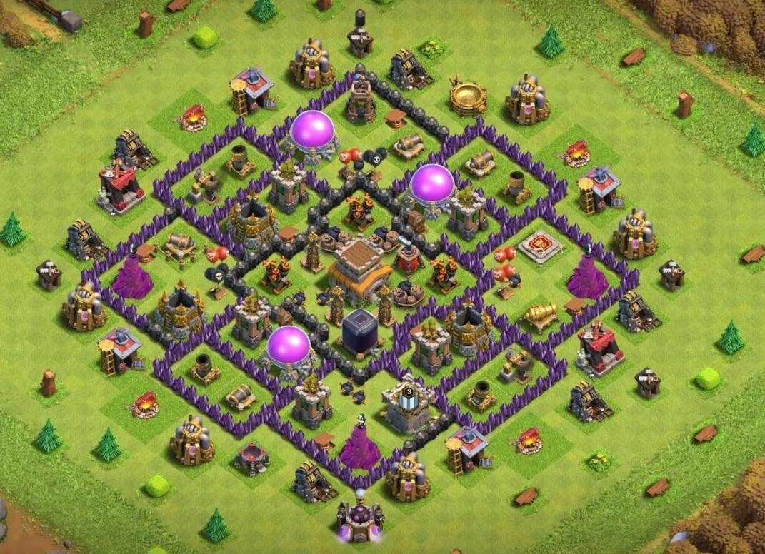 3 star th8 war base link