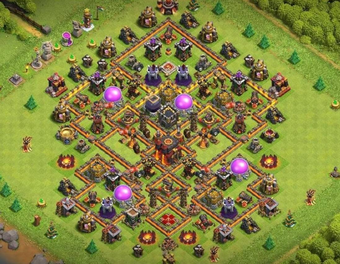 Best Town Hall 10 Hybrid Base Links