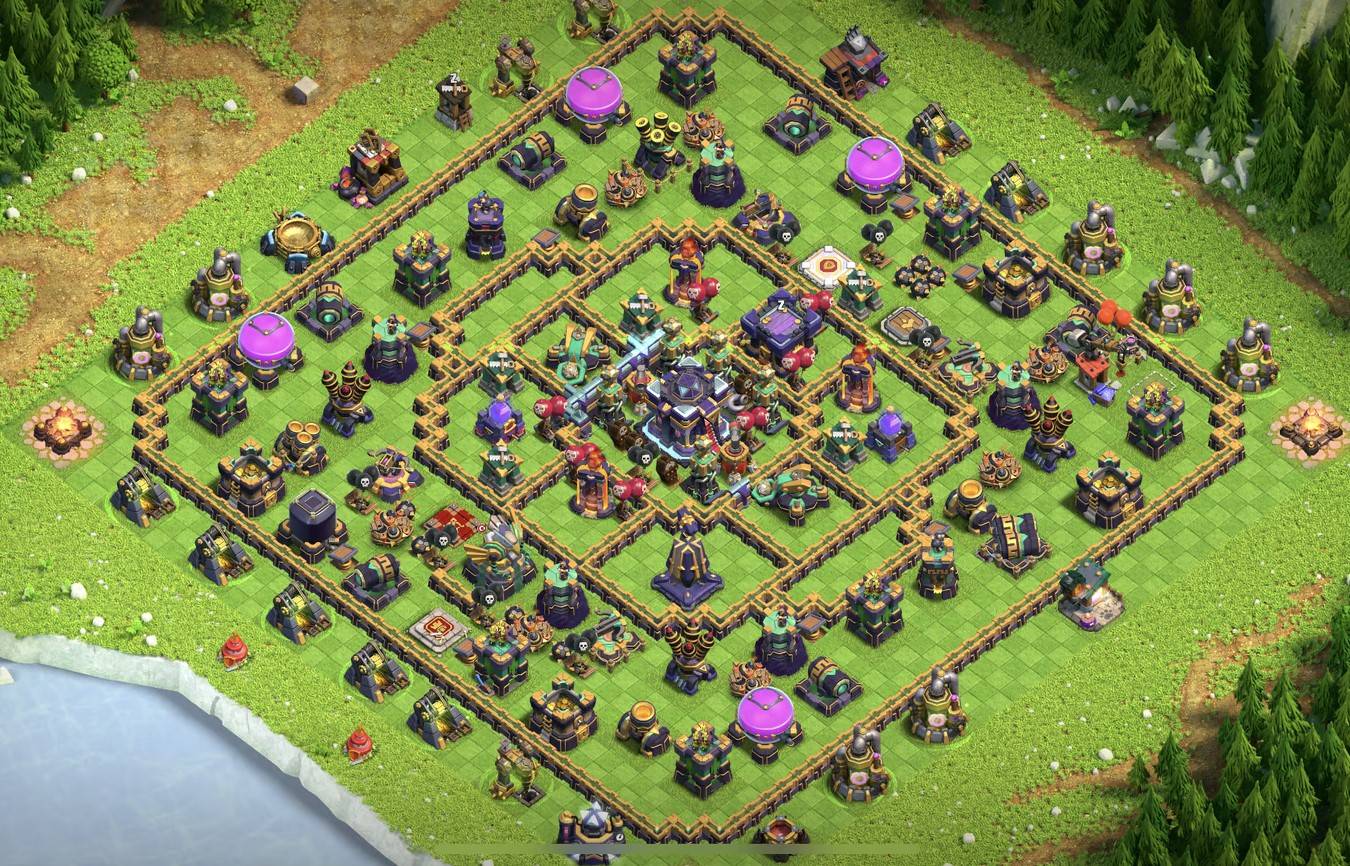 Best th15 hybrid Base Anti 3 Stars