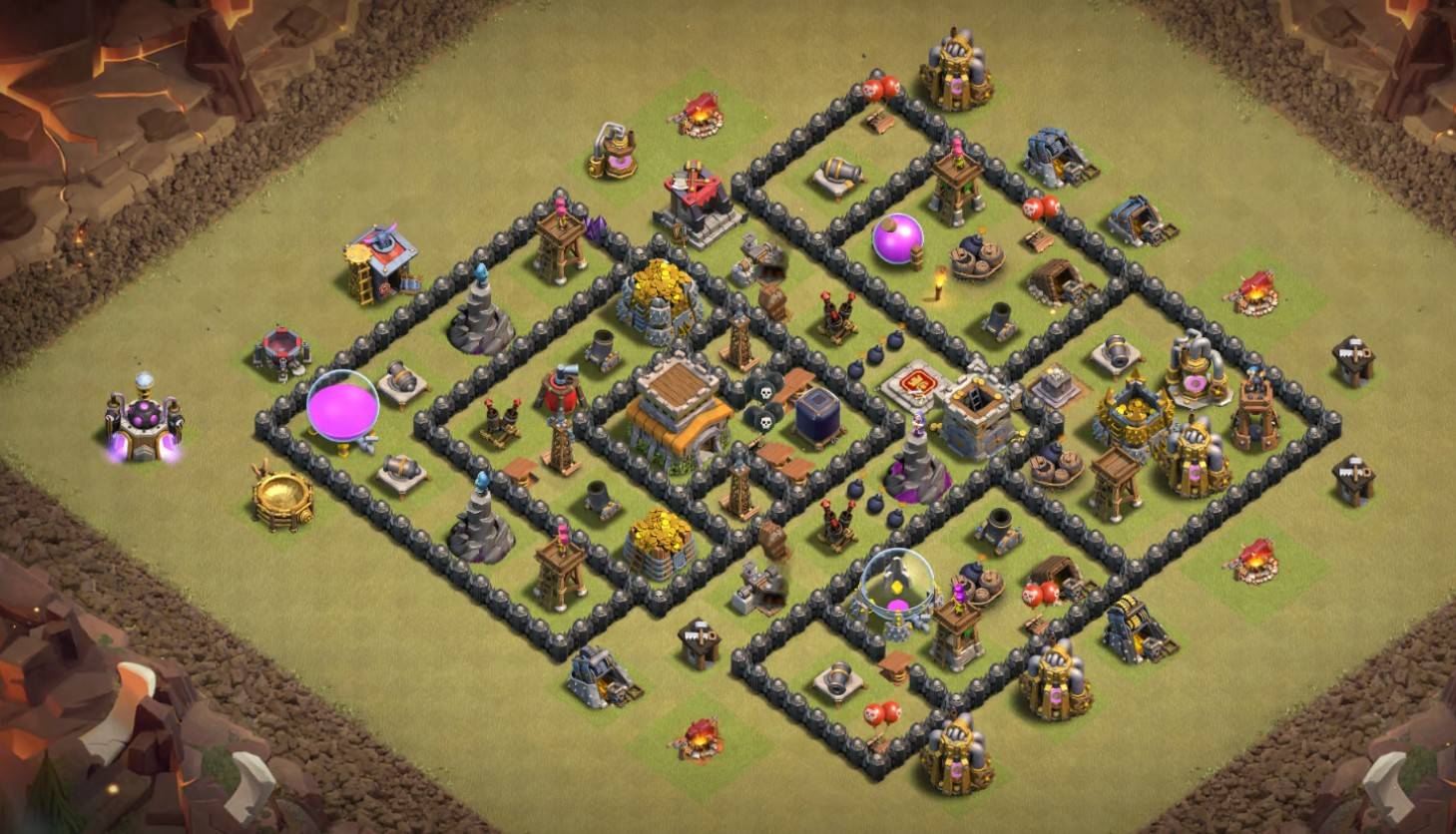 Clash of Clans Best TH8 Base 2023