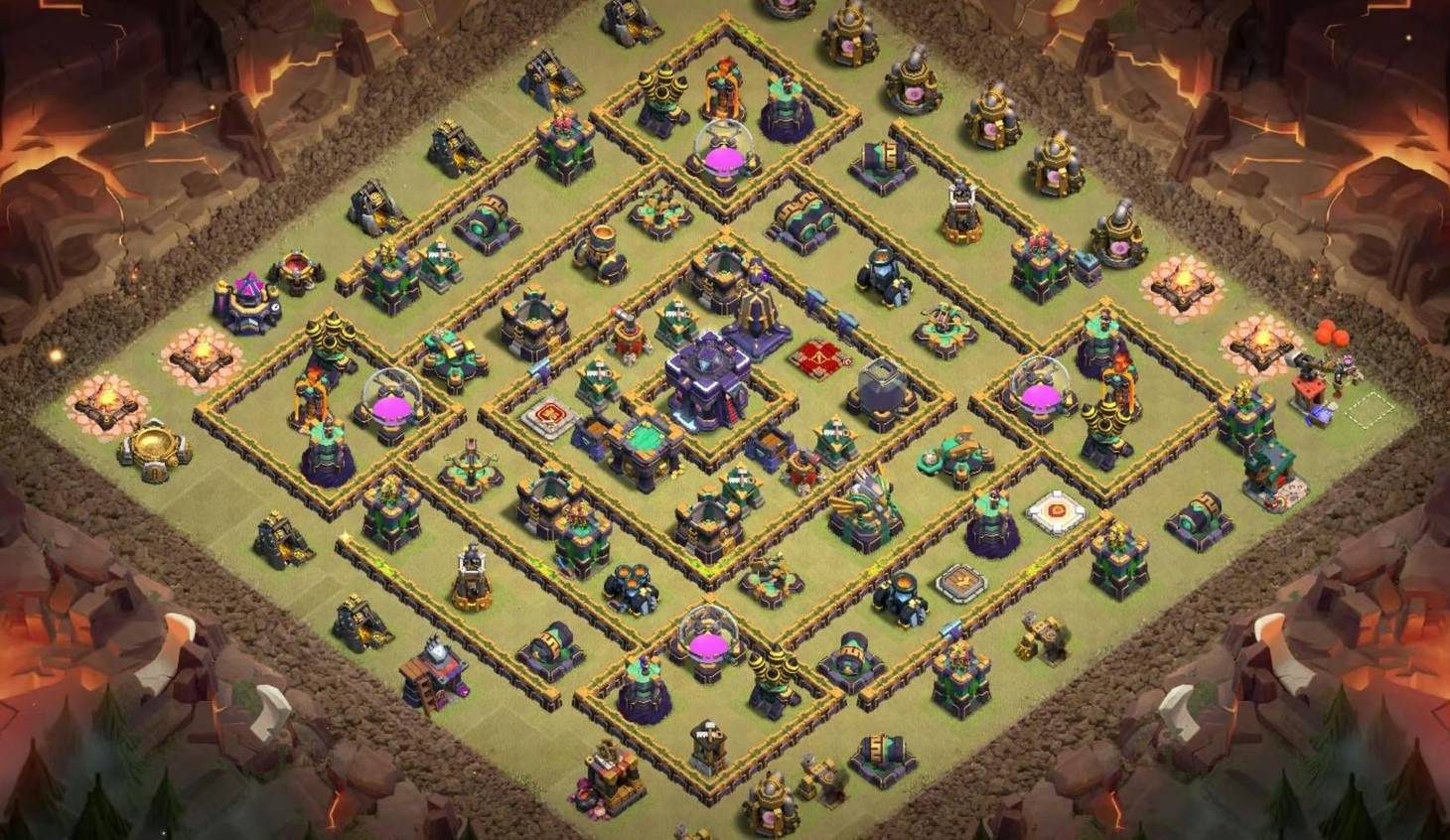 Clash of Clans Best th15 hybrid Base 2023