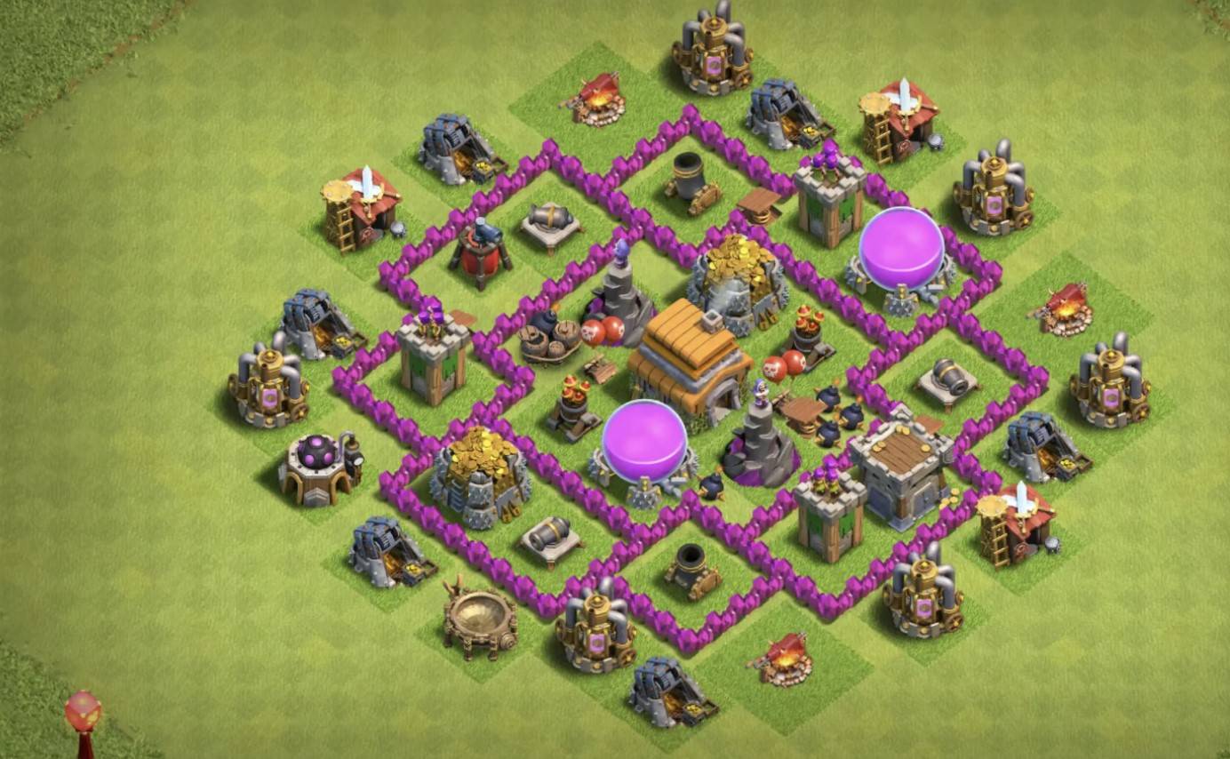 Clash of Clans Best th6 Base 2023