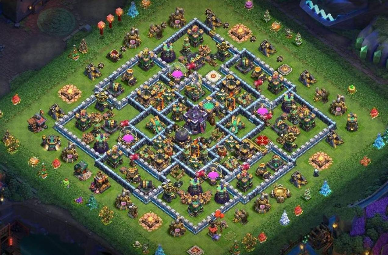 Clash of Clans Town Hall 15 Hybrid Layout