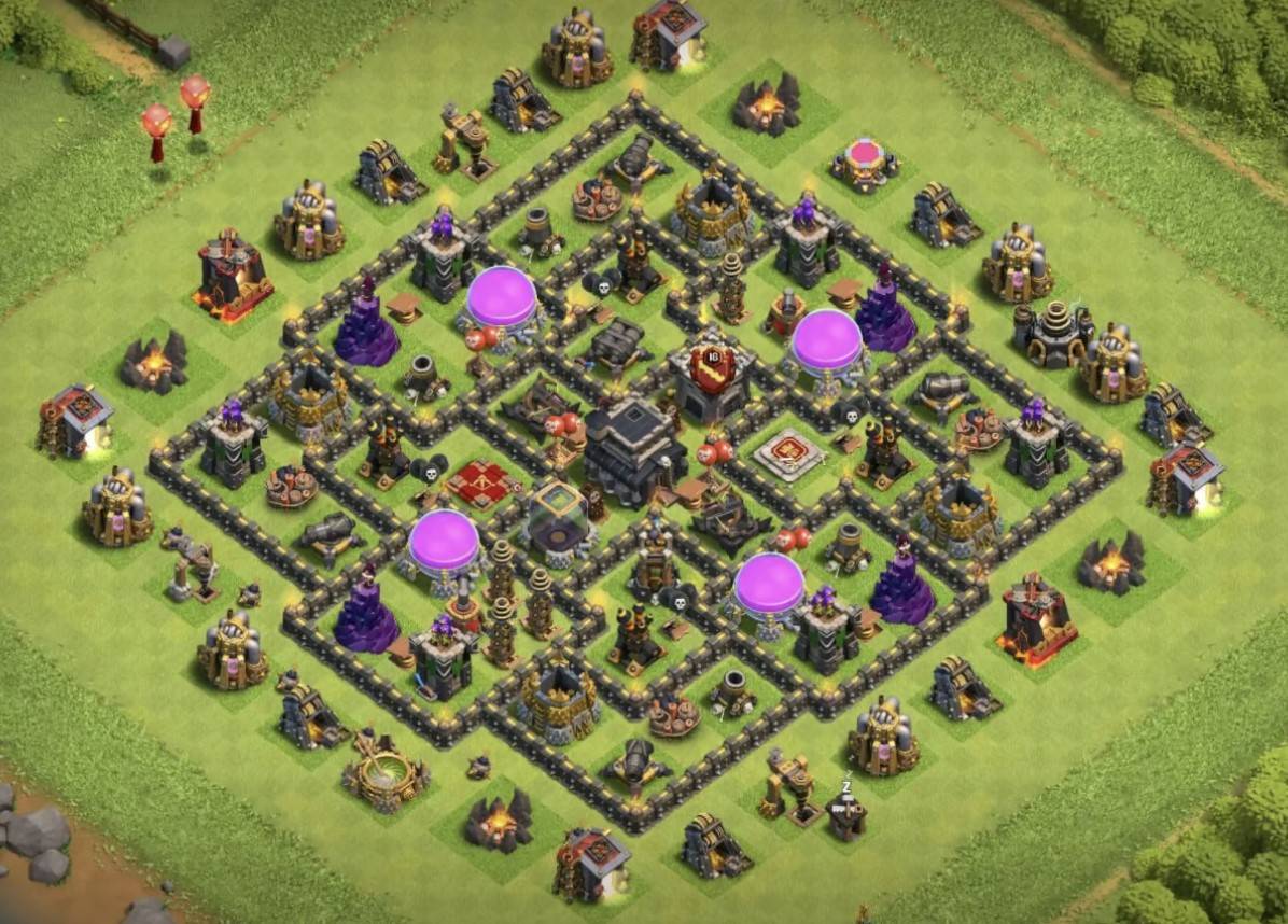 Town Hall 9 Farming Base Layout Links Anti 3 Stars