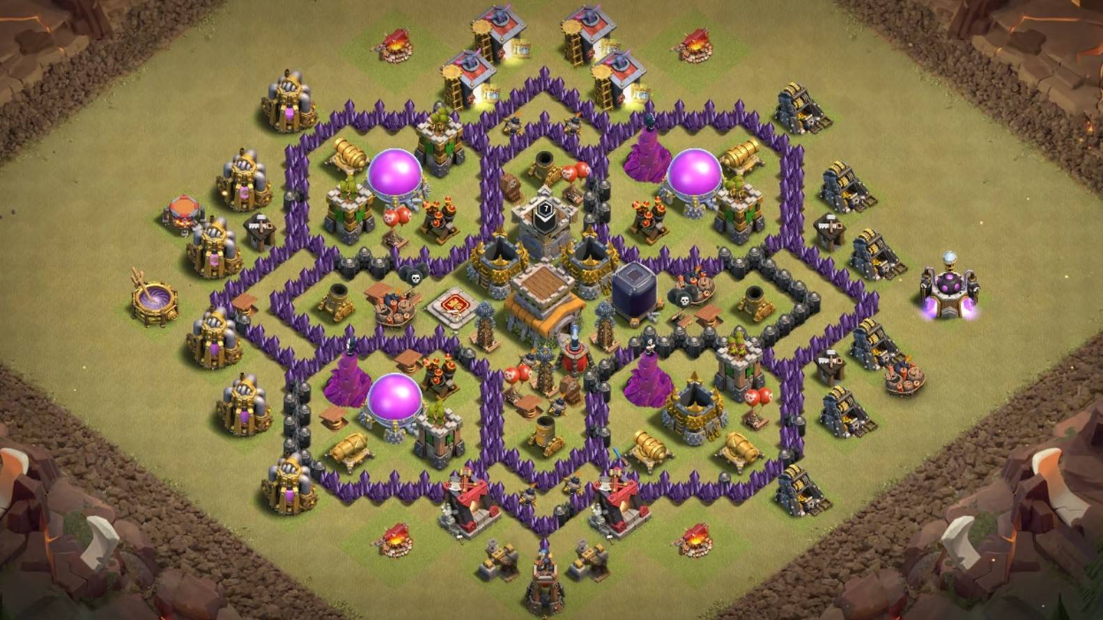 anti everything coc th8 war base link