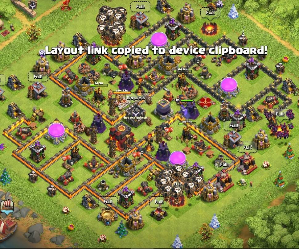 best farming base design for town hall 10 with link