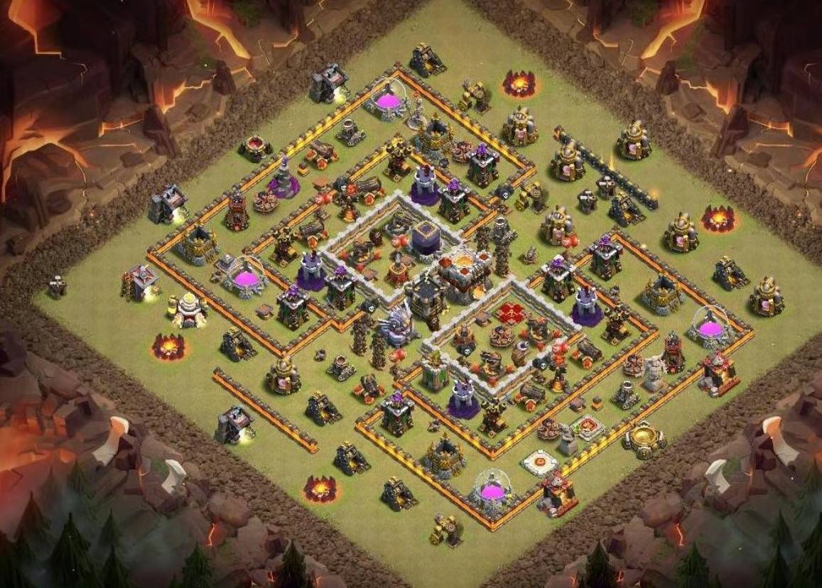 best farming base design for town hall 11 with link