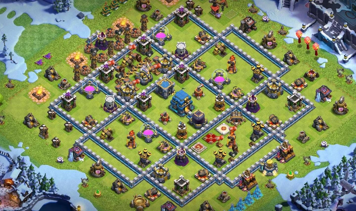 best farming base for th12 anti everything