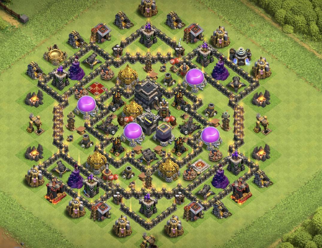 best farming base for th9 with link