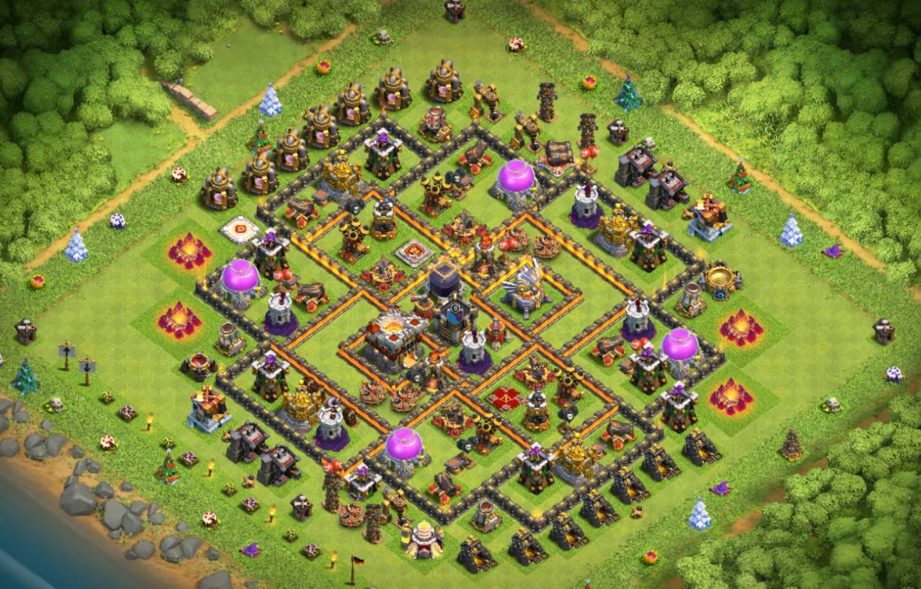 best th11 base for air attack