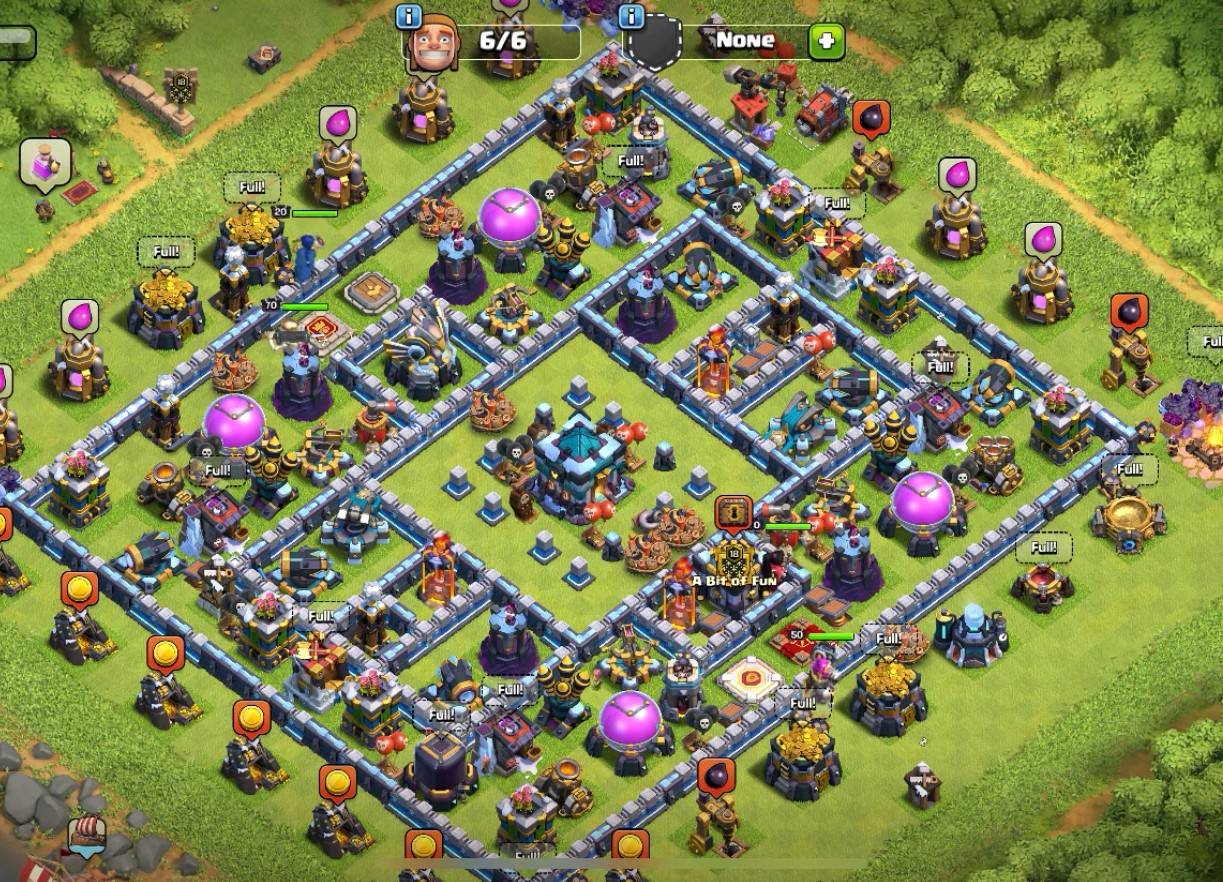 best th13 hybrid base for air attack