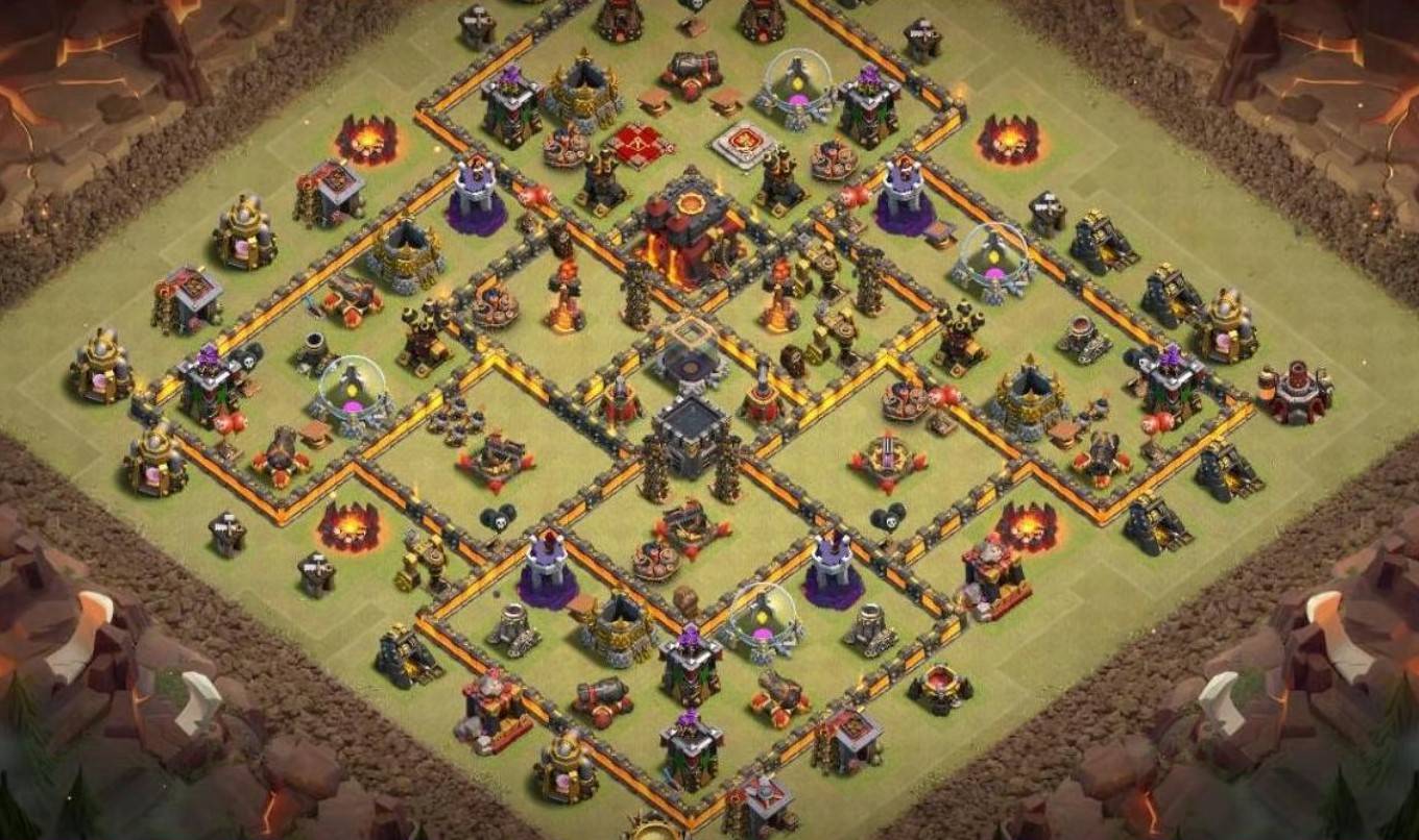best town hall 10 base with link