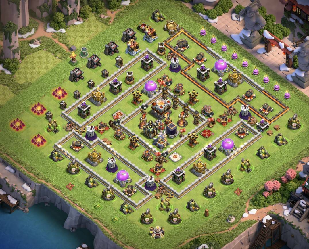 best town hall 11 farming base link anti everything