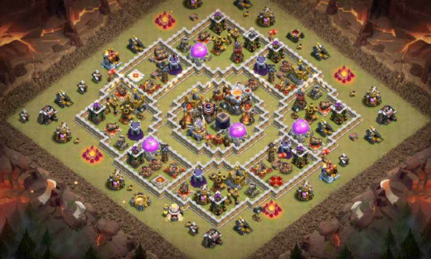 best town hall 11 farming map copy link