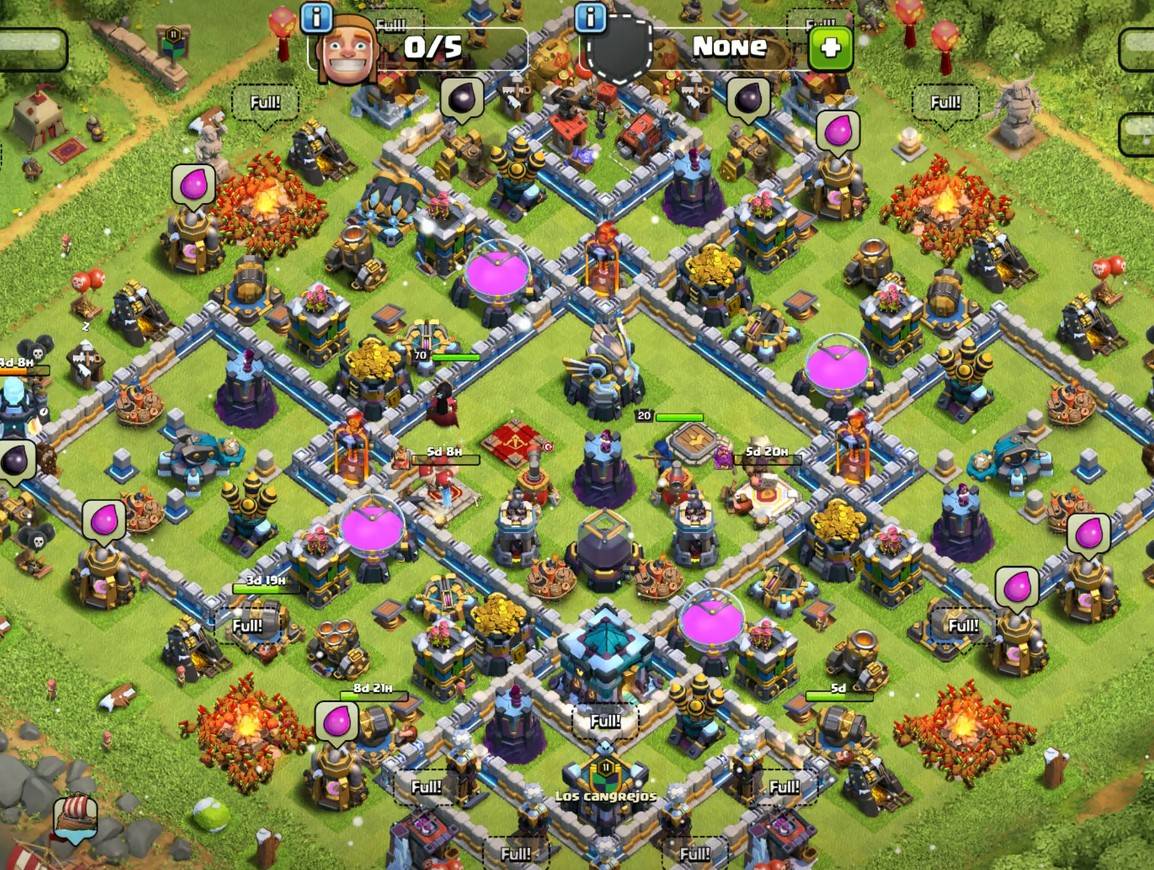 best town hall 13 hybrid base with link