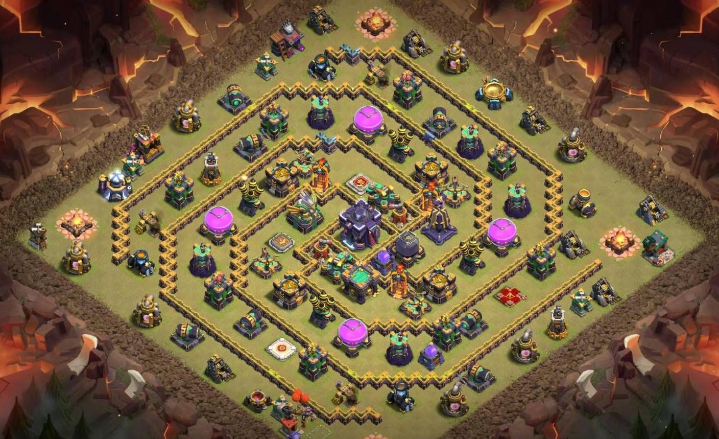 best town hall 15 hybrid base link anti everything