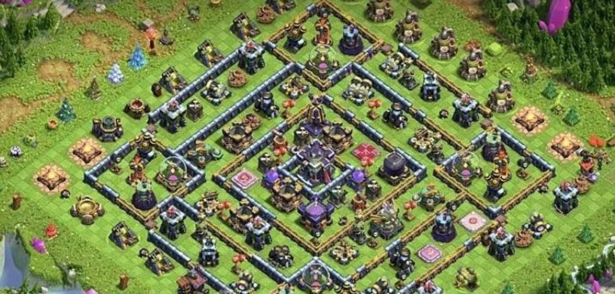 best town hall 15 hybrid base with link