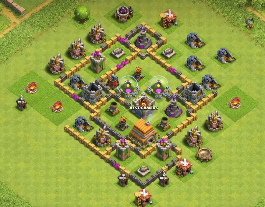 best town hall 6 base with link