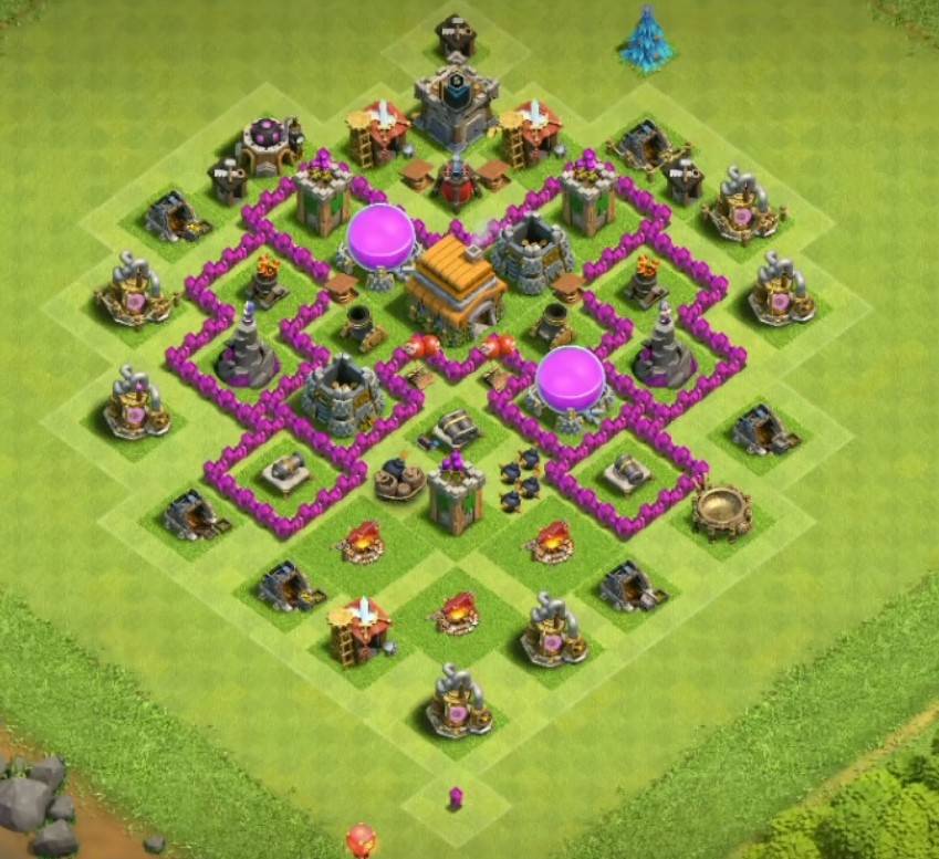 best town hall 6 layout link