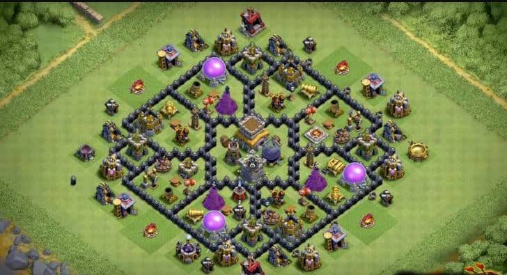 best town hall 8 farming map copy link