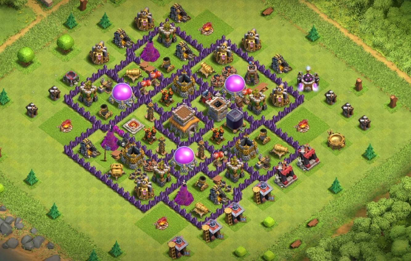 best town hall 8 layout link