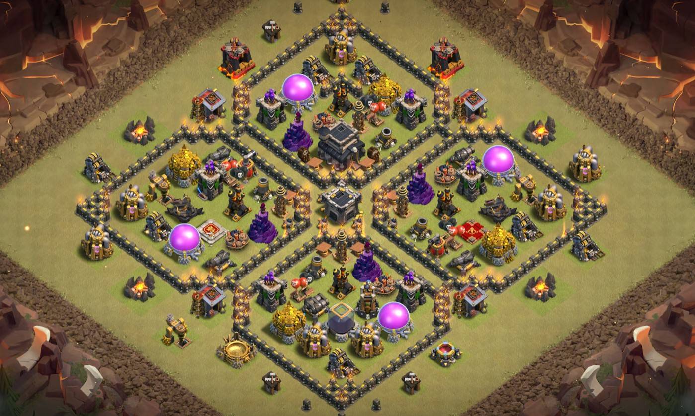 best town hall 9 farming base link anti everything
