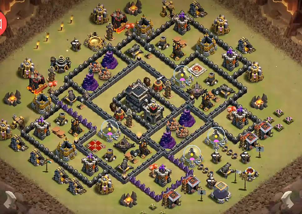 best war base for th9 anti everything