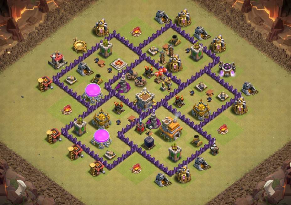 centralized town hall 7 war design link