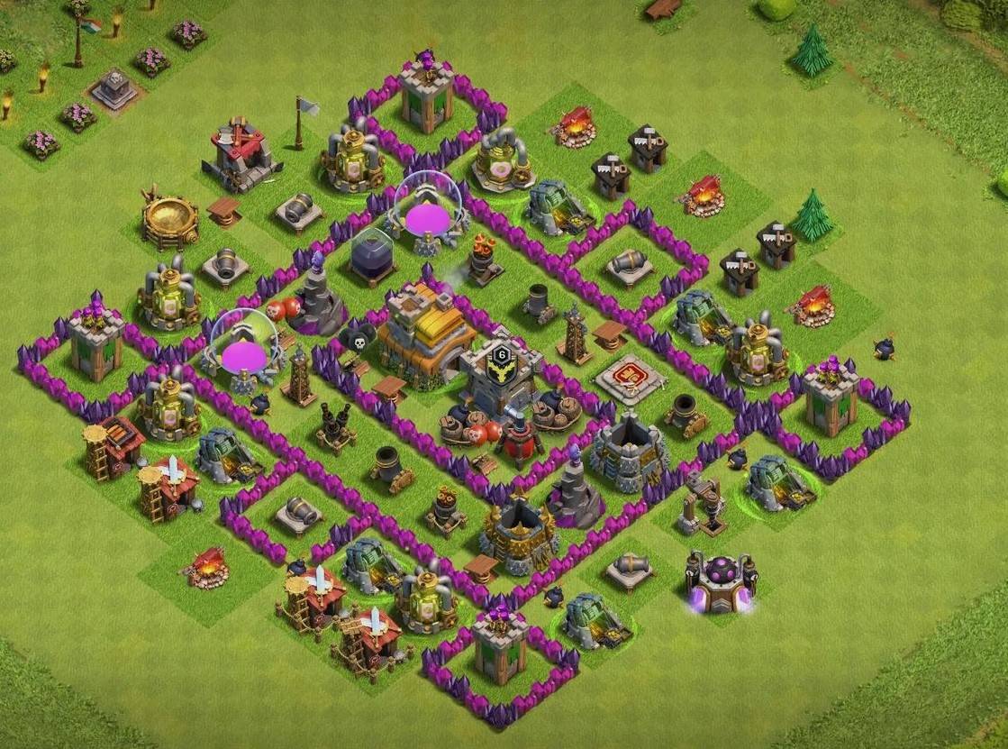 clan war league th7 best base anti everything