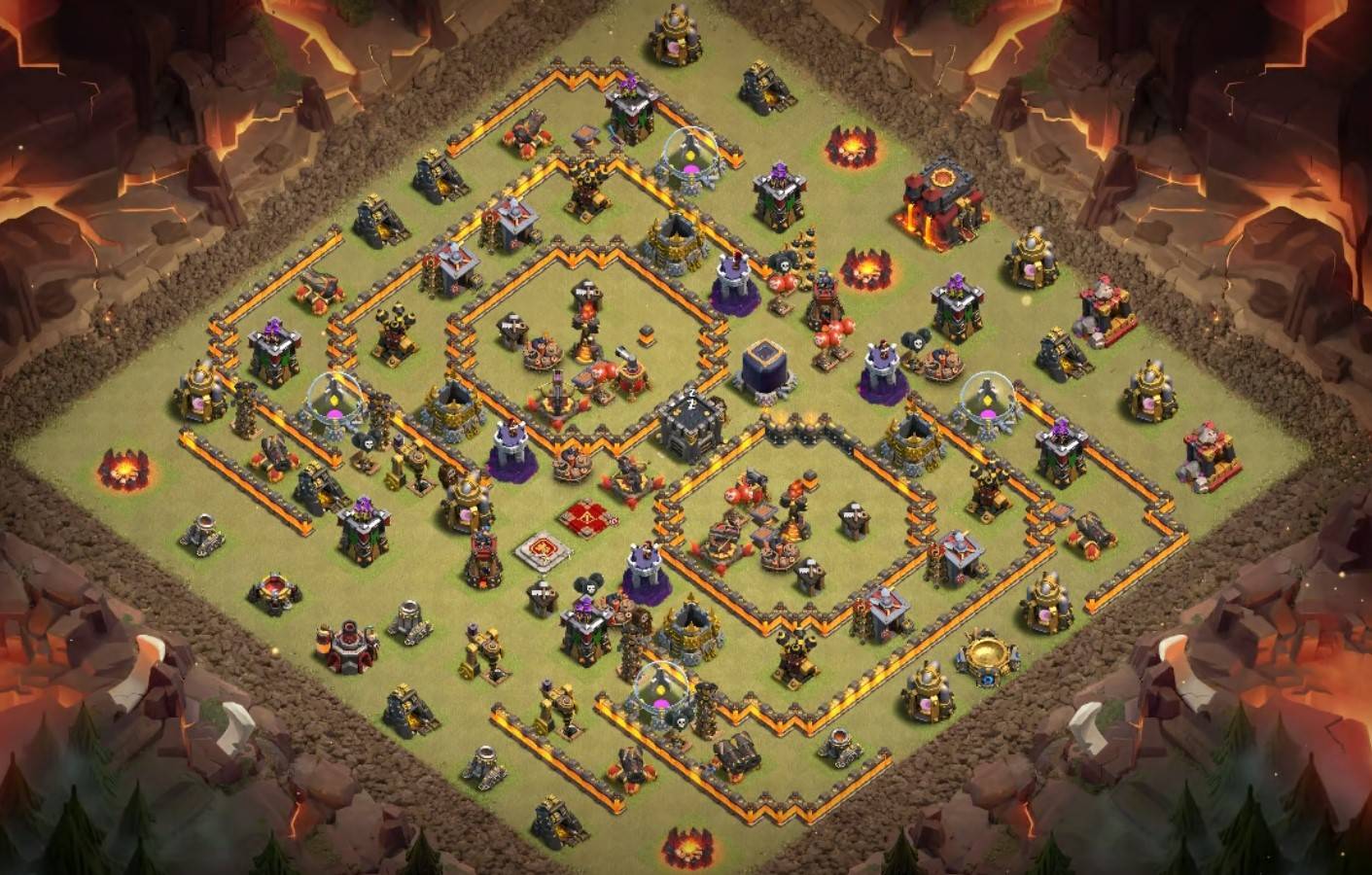 clash of clans th10 layout copy link