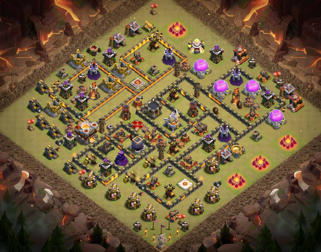 clash of clans th11 layout copy link